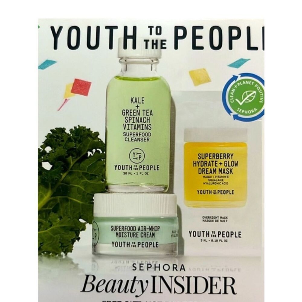 Youth to the People Beauty Insider Trial Set NIB